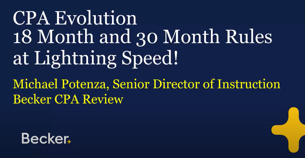 USCPA Evolution 新制度版 ISC・TCP （裁断済み） CPA Evolution | Becker